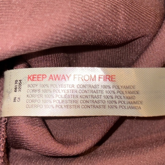 Free People Intimately Fall Into You Silky Romper Size XS Brown - Picture 8 of 13